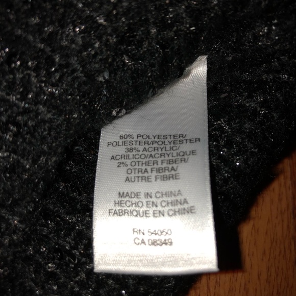 Anne Klein Sparkle Knit 3/4 Sweater - Picture 4 of 6